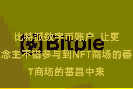比特派数字币账户  让更多东说念主不错参与到NFT商场的蕃昌中来